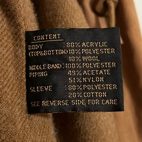 VINTAGE LONDON STYLE TRENCH-COAT | TAN/BROWN - Picture 7 of 7